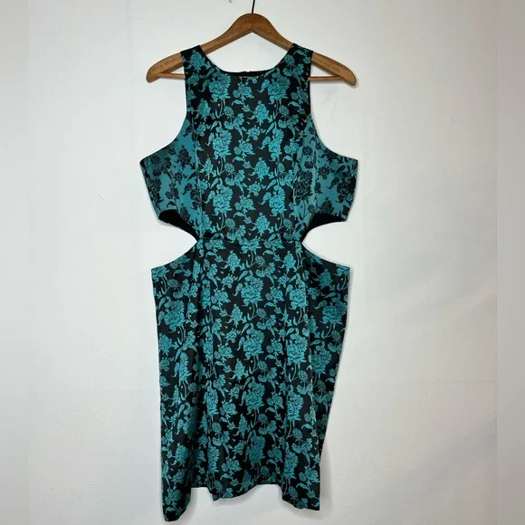 Hutch | Dresses | Nwt Hutch Anthropologie Floral Sleeveless Cut Out Dress  Sz 8w | Poshmark